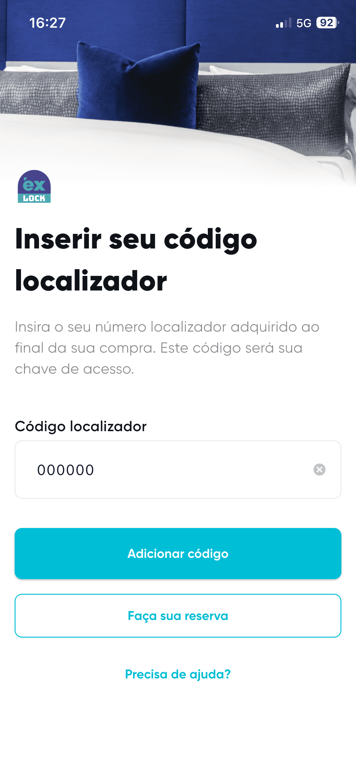 Print da tela do app - Passo 2